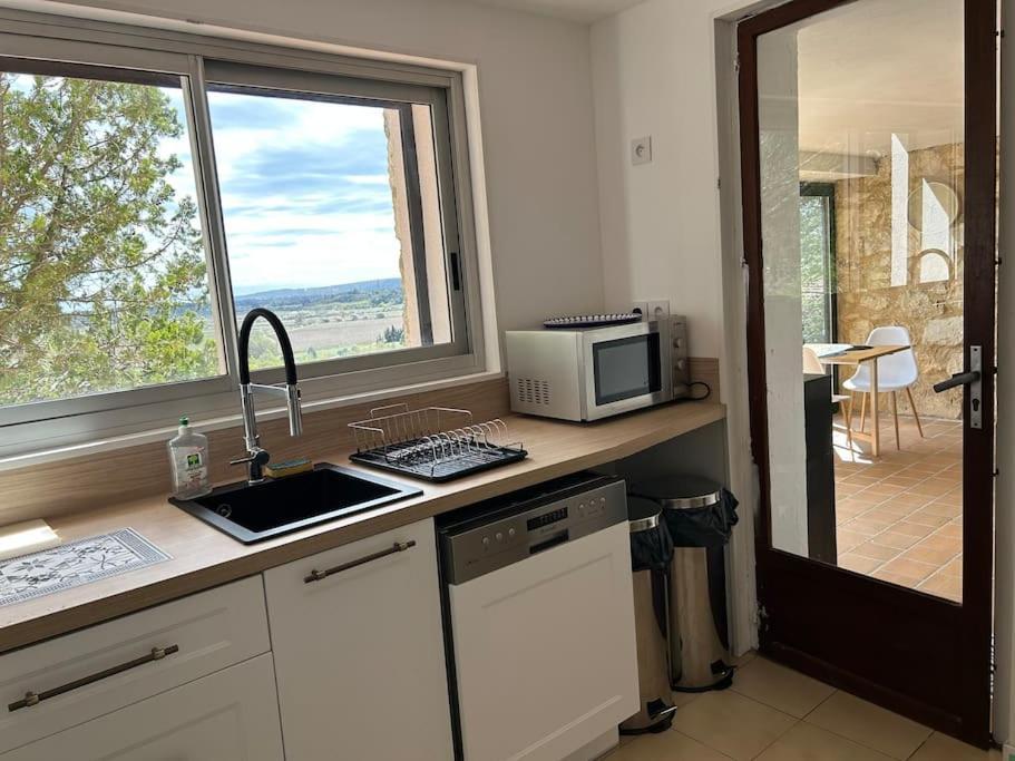 Apartament Grand T2 Bis Avec Terrasse Et Vue Portel-des-Corbieres Zewnętrze zdjęcie