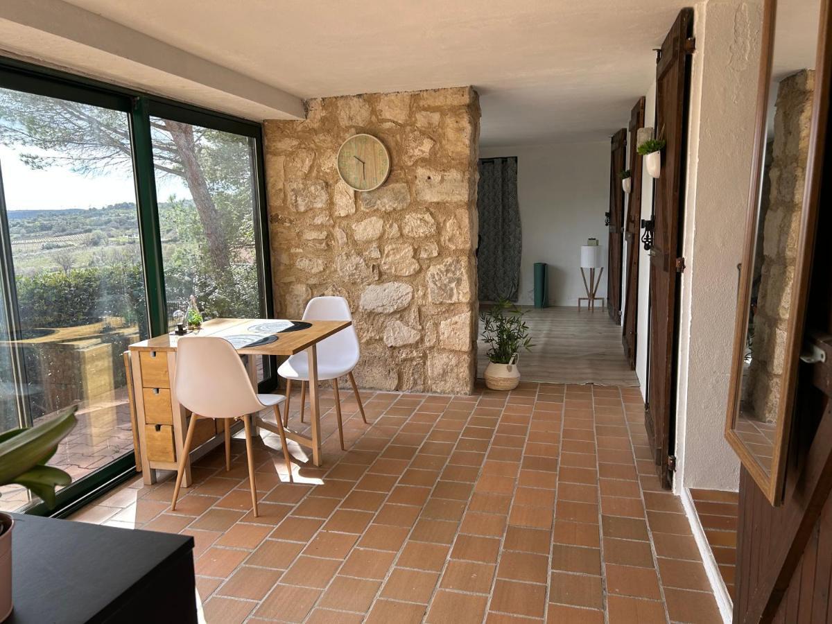 Apartament Grand T2 Bis Avec Terrasse Et Vue Portel-des-Corbieres Zewnętrze zdjęcie